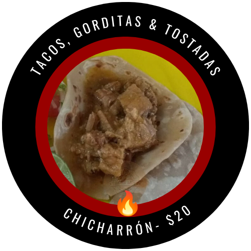 Tacos Mañaneros Chicharrón