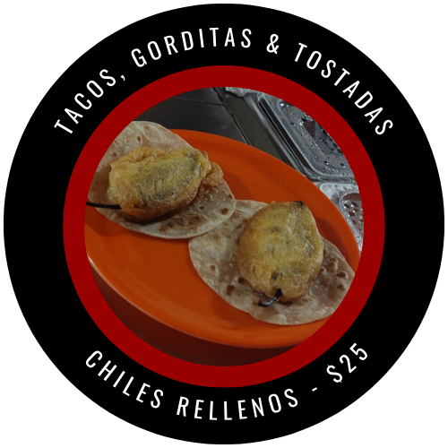 Tacos Mañaneros Chiles Rellenos