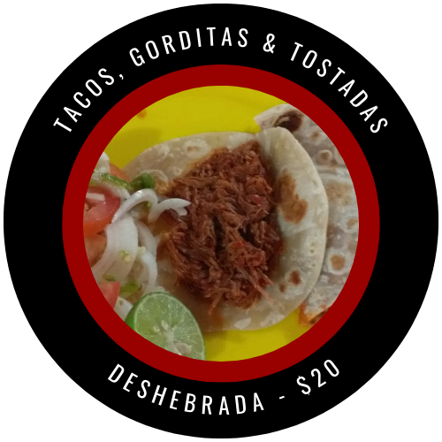 Tacos Mañaneros Deshebrada