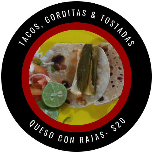 Tacos Mañaneros de Queso con Rajas