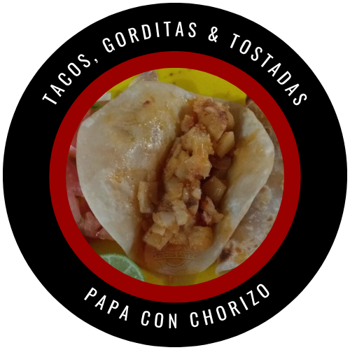 Tacos Mañaneros Papa con Chorizo